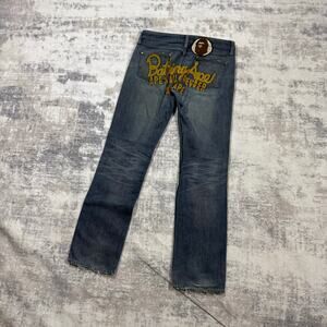 Authentic Bape 2000’s Champion Logo Jeans 30